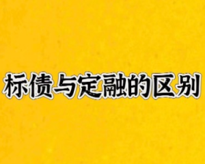 2024城投标债与城投定融的区别【专业解读】